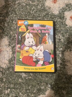 Nick Jr. Springtime for Max & Ruby DVD - Pink & Yellow Cover